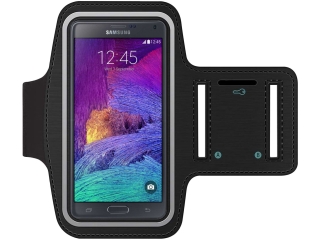 Samsung Galaxy Note 3 / Note 4 / Note 5 Sport Armband in schwarz