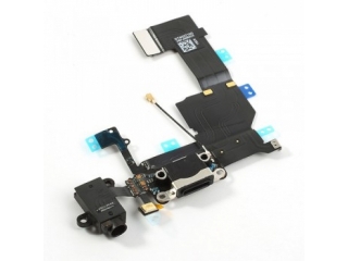 iPhone 5C Lightning Dock Connector / Audio Flex / Mikrofon - Schwarz