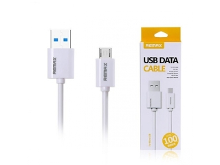 REMAX MicroUSB zu USB Ladekabel weiss für Samsung, HTC, Xperia, LG