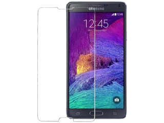 Samsung Galaxy Note 4 Premium Glas Folie Panzerglas HD Real Glass RG