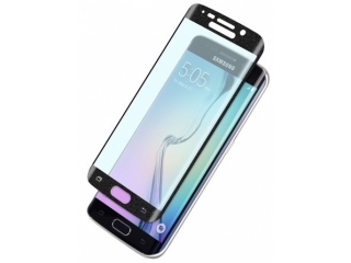 Samsung Galaxy S6 Edge Curved HD Glass gebogenes Panzerglas - Schwarz