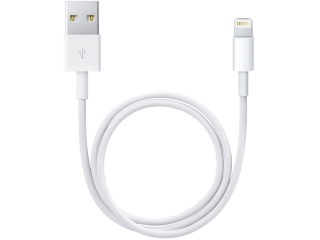 Kurzes iPhone Lightning USB Ladekabel - 0.5m - für iPhone X/Xs/Xr/8/7