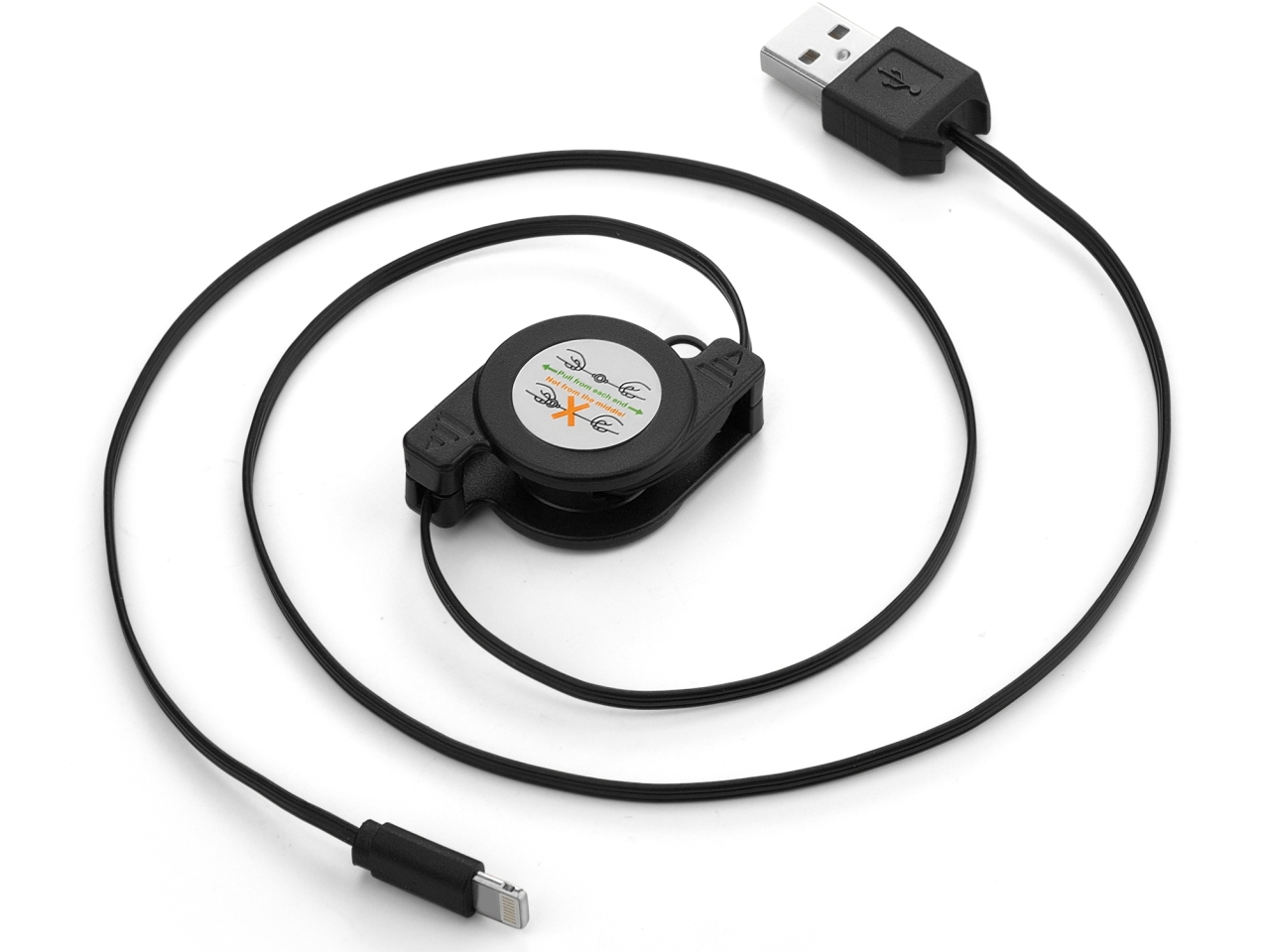 Einziehbar Daten Sync Ladegerät Kabel für Iphone X 8 7 Plus 6S 5 S 5c 5 