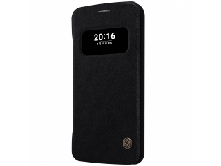 Nillkin LG G5 Ledertasche Flipcase Schutzhülle QIN Case - schwarz