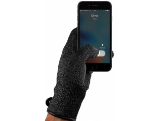 Mujjo Single Layerd Premium Touchscreen Handschuhe Grösse M in schwarz