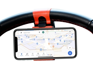 Handy Auto Halterung für Smartphone am Lenkrad Auto Bike Velo
