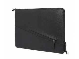 Decoded Basic Sleeve Edle Hülle aus Echtleder für MacBook 13" schwarz