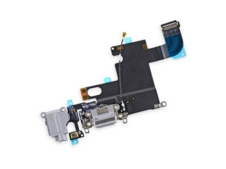 iPhone 6 Lightning Dock Connector Audio Flex Mikrofon - grau schwarz