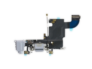 iPhone 6S Lightning Dock Connector Audio Flex Mikrofon - grau schwarz