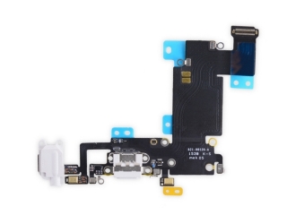 iPhone 6S Plus Lightning Dock Connector Audioflex Mikrofon weiss