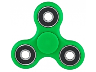 Fidget Spinner - Hand & Finger Tri-Spinner zum Relaxen in grün