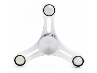 Fidget Spinner Air Jordan Aluminium Anti-Stress Spinner silber