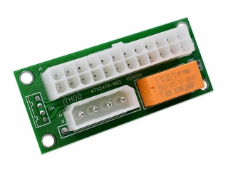 ATX 24-Pin Dual PSU Power Supply Netzteil Adapter für Crypto Mining