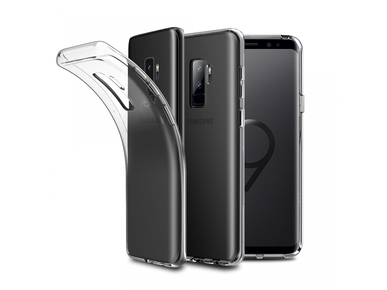 Samsung Galaxy S9+ Gummi Hülle TPU Clear Case online bestellen