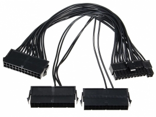 ATX 24-Pin Triple PSU Power Supply Kabel Ethereum Mining