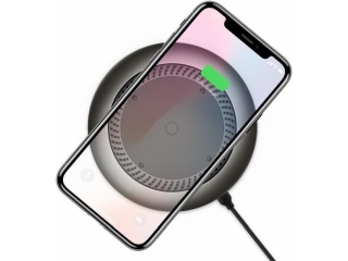 Baseus Whirlwind Desktop Qi Wireless Charger 10W & USB-C Kabel titan