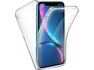 Apple iPhone XR Touch Case 360 Grad Rundumschutz transparent