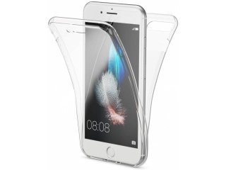 360 Grad iPhone 7 Plus Touch Case Transparent Silikon TPU Rundumschutz