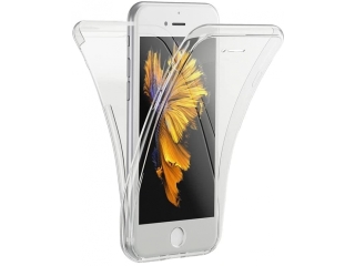 Apple iPhone 7 Touch Case 360 Grad Rundumschutz transparent
