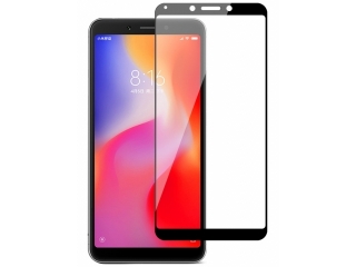 Xiaomi Redmi 6 100% Vollbild Panzerglas Schutzfolie 2.5D 9H