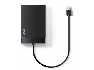 UGREEN USB 3.0 HDD/SSD Gehäuse 2.5" Festplatte mit Kabel - schwarz