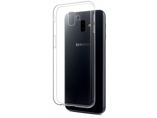 Samsung Galaxy J6+ Gummi Hülle TPU Clear Case