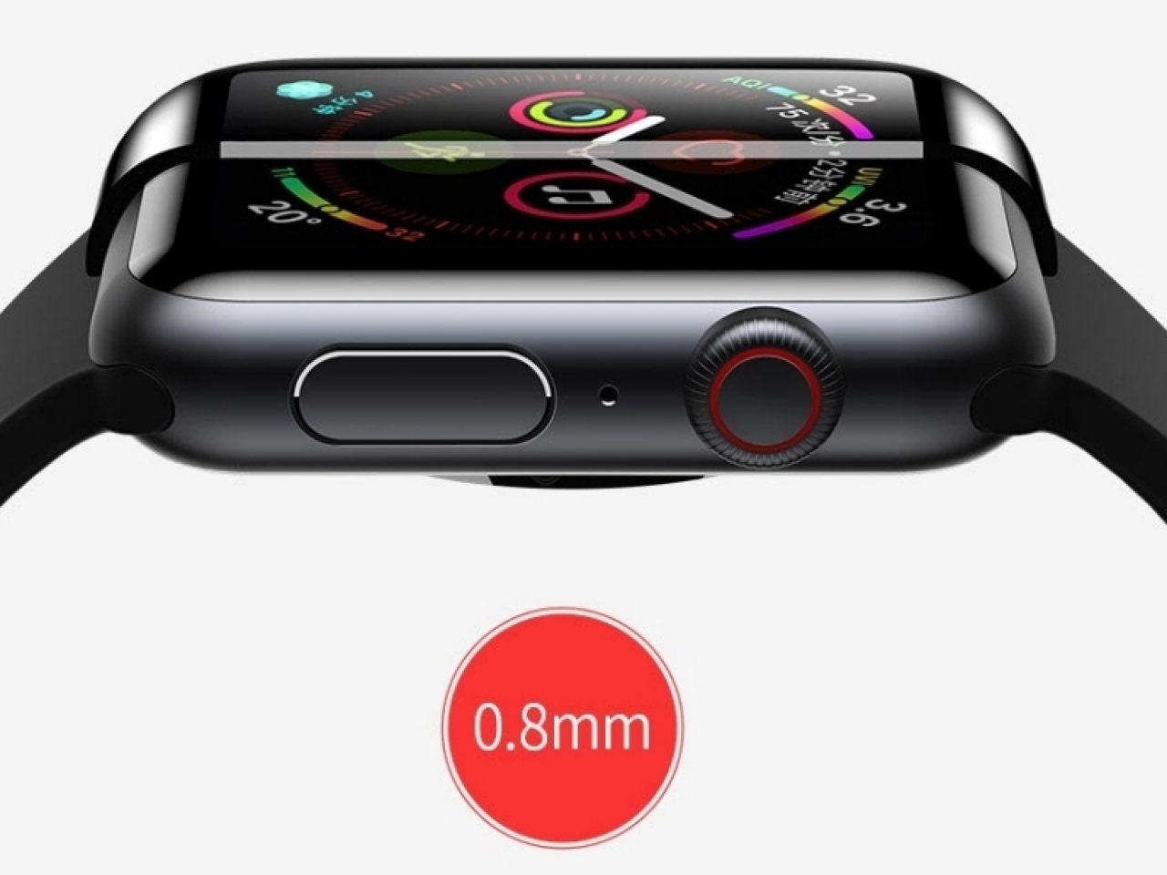 apple watch 40mm screen size