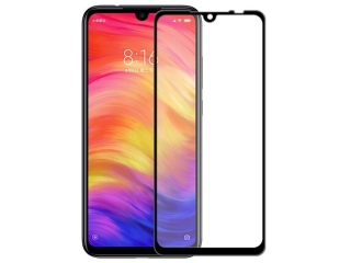 Xiaomi Redmi Note 7 100% Vollbild Panzerglas Schutzfolie 2.5D 9H