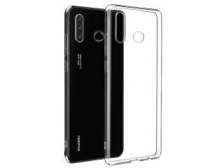 Huawei P30 Lite Gummi TPU Hülle flexibel transparent thin clear case