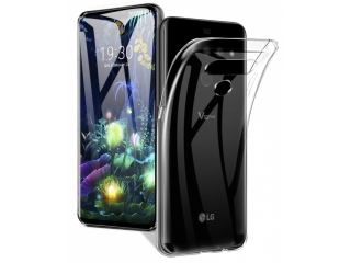 LG V50 ThinQ 5G Gummi Hülle TPU Clear Case