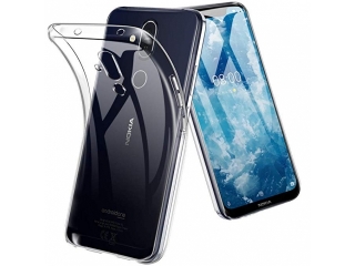 Nokia 8.1 Gummi Hülle TPU Clear Case