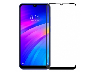 Xiaomi Redmi 7 100% Vollbild Panzerglas Schutzfolie 2.5D 9H