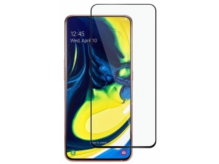 Samsung Galaxy A80 100% Vollbild Panzerglas Schutzfolie 2.5D 9H