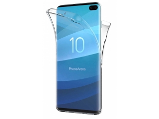 Samsung Galaxy S10+ Touch Case 360 Grad Rundumschutz transparent