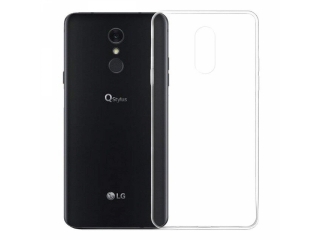 LG Q Stylus Gummi Hülle TPU Clear Case