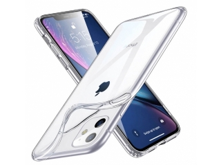 Gummi Hülle iPhone 11 Thin Clear TPU Case transparent dünn