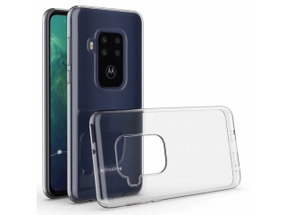 Motorola One Zoom Gummi Hülle TPU Clear Case