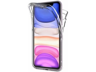 Apple iPhone 11 Touch Case 360 Grad Rundumschutz transparent