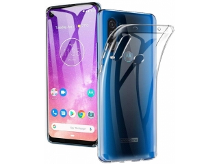 Motorola One Action Gummi Hülle TPU Clear Case