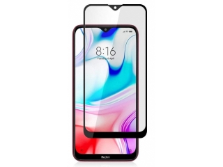 Xiaomi Redmi 8 100% Vollbild Panzerglas Schutzfolie 2.5D 9H