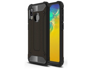 AdventureCase Samsung Galaxy A20e Outdoor Sport Business Hülle schwarz