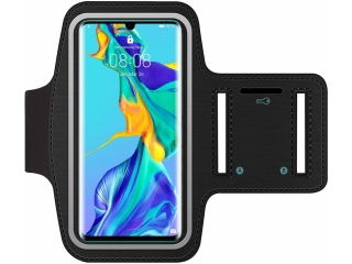 Huawei P30 Fitness Jogging Sport Armband mit Schlüsselfach