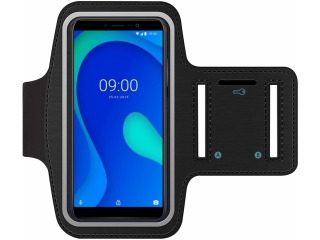 Wiko Y80 Fitness Jogging Sport Armband mit Schlüsselfach