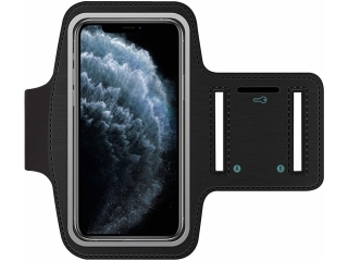 iPhone 11 Pro Max Fitness Jogging Sport Armband mit Schlüsselfach