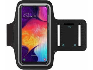 Samsung Galaxy A50 Fitness Jogging Sport Armband mit Schlüsselfach