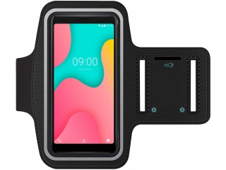 Wiko Y60 Fitness Jogging Sport Armband mit Schlüsselfach