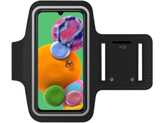 Samsung Galaxy A90 5G Fitness Jogging Sport Armband mit Schlüsselfach