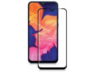 Samsung Galaxy A10 100% Vollbild Panzerglas Schutzfolie 2.5D 9H