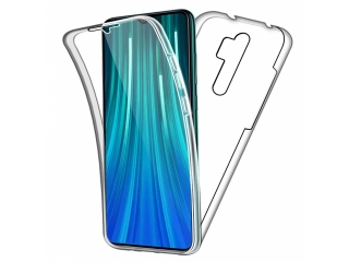 Xiaomi Redmi Note 8 Pro Touch Case 360 Grad Rundumschutz transparent