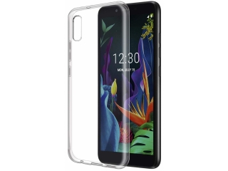 LG K20 Gummi Hülle TPU Clear Case